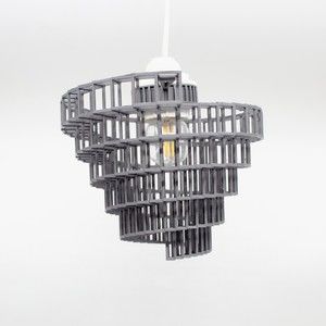 3DPPA Industrial Convolution Chandelier | Home Decor | Gift Idea | Geometric